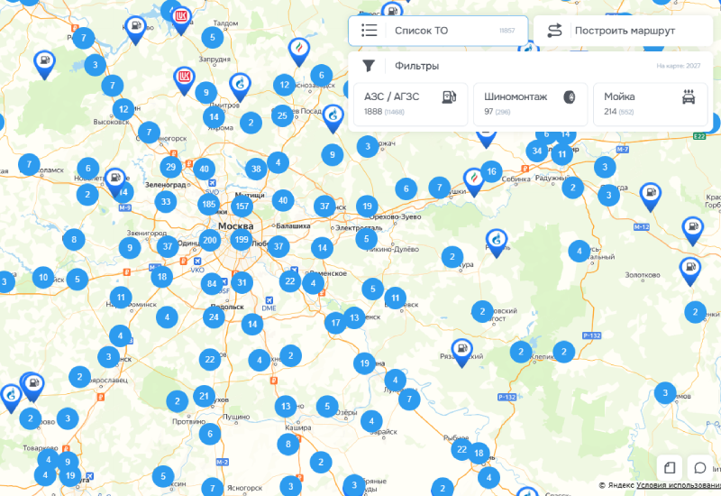 Кардекс интерактивная карта